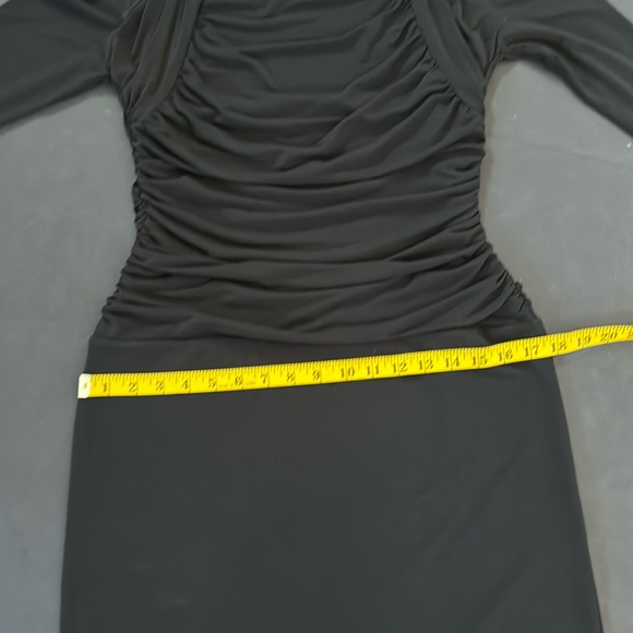 Alfani Black Stretch Midi Dress - Picture 14 of 17